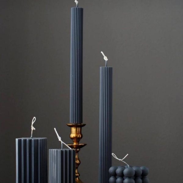 ست ۵‌تکه شمع دست‌ساز